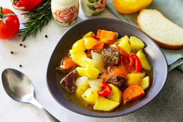 Оптимальный размер нарезки мяса и картофеля