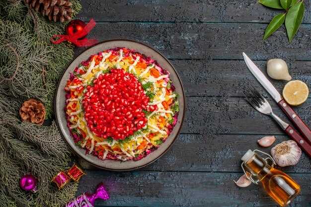 Оливье с курицей и фасолью