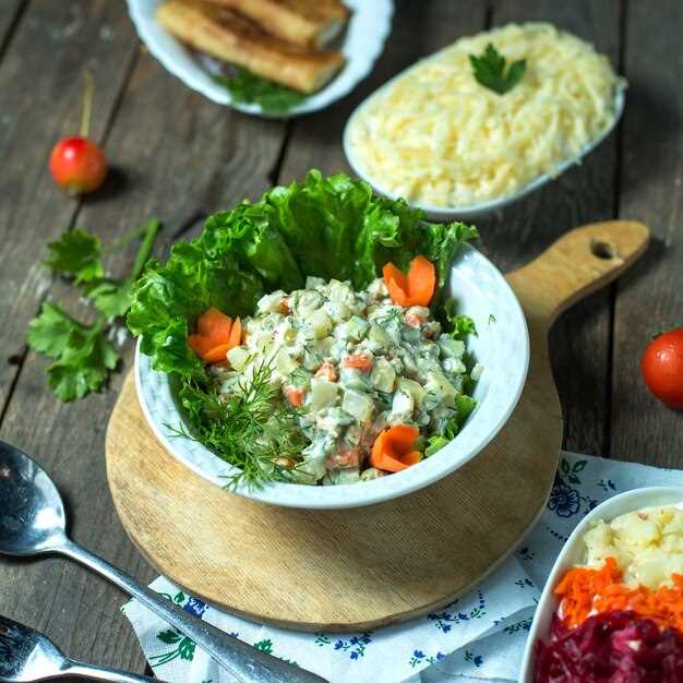 Подготовка ингредиентов и выбор продуктов для салата