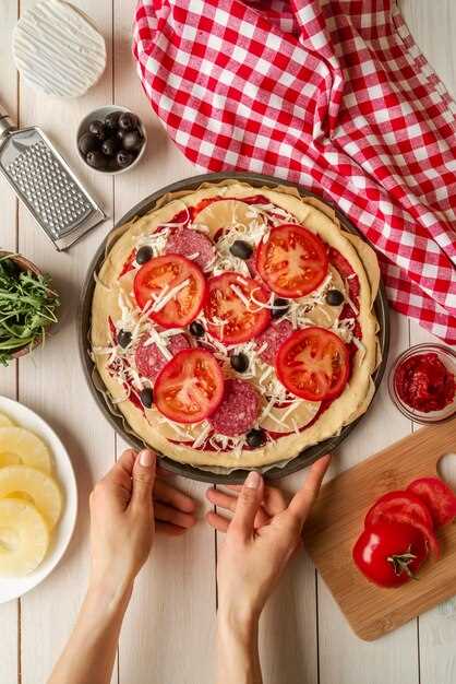 Создание начинки и выпекание: быстрый путь к вкусной пицце